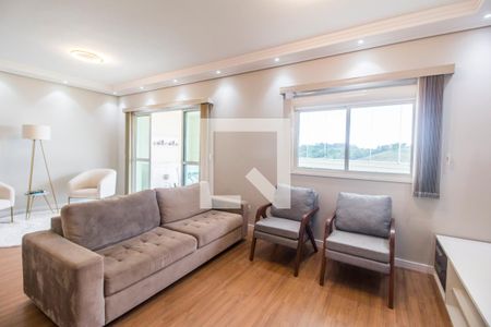 Sala de TV de apartamento à venda com 3 quartos, 133m² em Tamboré, Santana de Parnaíba