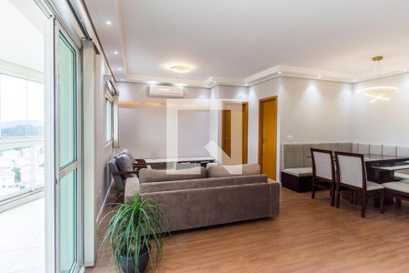 Sala de apartamento à venda com 3 quartos, 133m² em Tamboré, Santana de Parnaíba