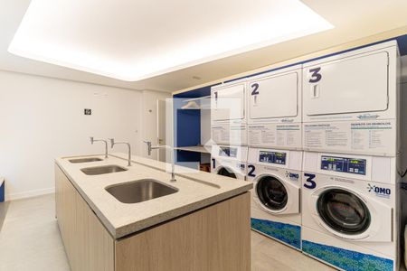 Studio à venda com 25m², 1 quarto e sem vagaLavanderia