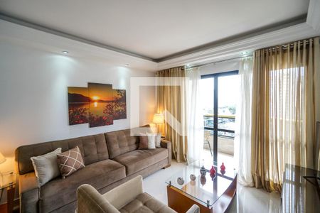 Sala de apartamento à venda com 3 quartos, 92m² em Vila Azevedo, São Paulo