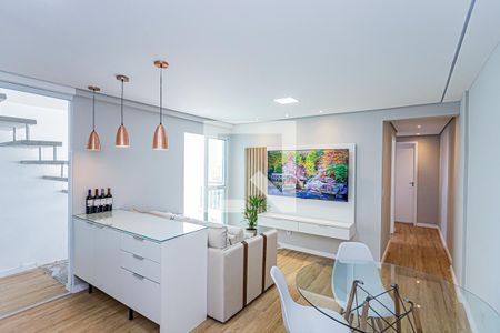 Sala de apartamento para alugar com 2 quartos, 90m² em Piqueri, São Paulo