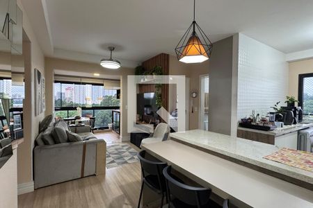 Sala de apartamento à venda com 1 quarto, 49m² em Bethaville I, Barueri