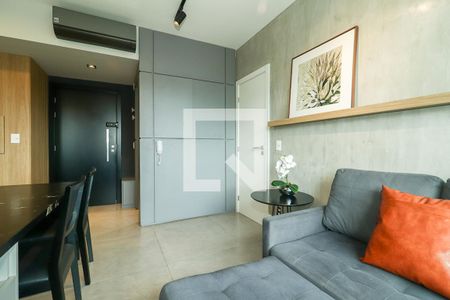 Sala de apartamento para alugar com 1 quarto, 42m² em Boa Vista, Porto Alegre