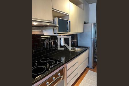 Cozinha de apartamento para alugar com 1 quarto, 74m² em Cambuí, Campinas