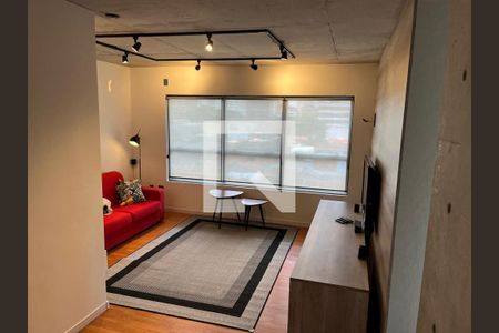 Sala de apartamento para alugar com 1 quarto, 74m² em Cambuí, Campinas