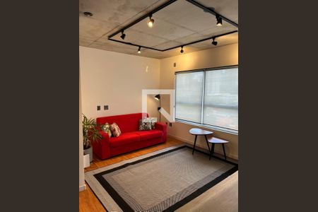 Sala de apartamento para alugar com 1 quarto, 74m² em Cambuí, Campinas