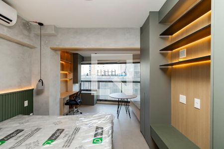 Studio de kitnet/studio para alugar com 1 quarto, 32m² em Jardim das Acacias, São Paulo