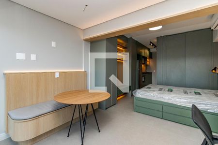 Varanda de kitnet/studio para alugar com 1 quarto, 32m² em Jardim das Acacias, São Paulo
