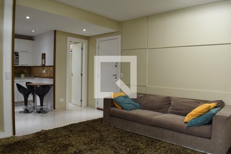 Sala de apartamento para alugar com 2 quartos, 74m² em Ahú, Curitiba