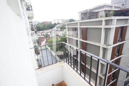 Varanda da Sala de apartamento à venda com 1 quarto, 60m² em Tanque, Rio de Janeiro