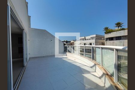 Varanda da Sala 1  de apartamento à venda com 5 quartos, 330m² em Recreio dos Bandeirantes, Rio de Janeiro