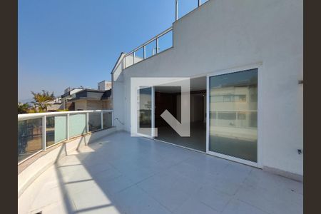 Varanda da Sala 1  de apartamento à venda com 5 quartos, 330m² em Recreio dos Bandeirantes, Rio de Janeiro