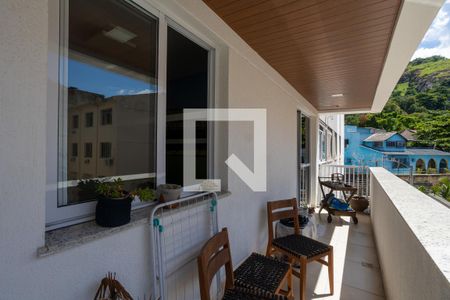 Sala Varanda de apartamento para alugar com 2 quartos, 69m² em Tijuca, Rio de Janeiro