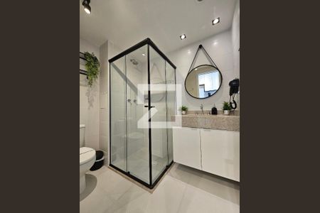 Banheiro de kitnet/studio à venda com 1 quarto, 19m² em Alto do Ipiranga, São Paulo