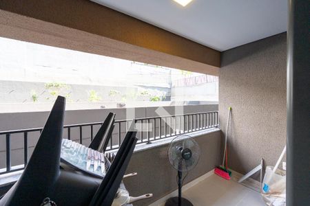 Varanda de kitnet/studio para alugar com 1 quarto, 25m² em Vila Clementino, São Paulo