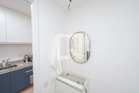 Banheiro Social de kitnet/studio para alugar com 1 quarto, 25m² em Vila Clementino, São Paulo