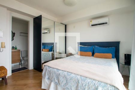 Sala/Quarto de apartamento para alugar com 1 quarto, 32m² em Brooklin, São Paulo