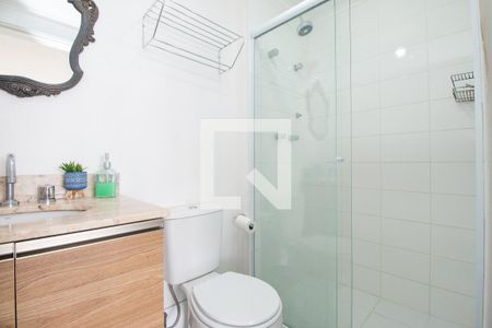 Banheiro de apartamento para alugar com 1 quarto, 32m² em Brooklin, São Paulo