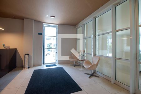 Hall de apartamento para alugar com 1 quarto, 32m² em Brooklin, São Paulo