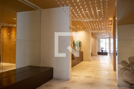 Hall de apartamento para alugar com 1 quarto, 32m² em Brooklin, São Paulo