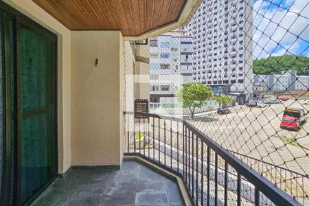 varanda de apartamento para alugar com 2 quartos, 82m² em Vila Luis Antonio, Guarujá