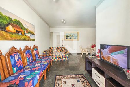 Sala de apartamento para alugar com 2 quartos, 82m² em Vila Luis Antonio, Guarujá