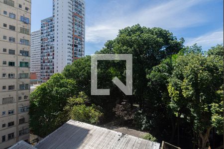 Vista da Sala/Quarto de apartamento à venda com 1 quarto, 47m² em Consolação, São Paulo