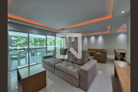 Sala de apartamento para alugar com 4 quartos, 182m² em Recreio dos Bandeirantes, Rio de Janeiro
