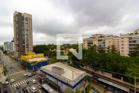 Vista da Varanda de apartamento para alugar com 1 quarto, 31m² em Santo Amaro, São Paulo