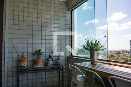 Sacada de apartamento para alugar com 4 quartos, 146m² em Belvedere, Belo Horizonte
