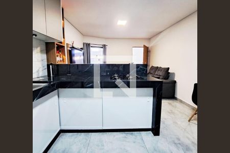 Sala/Cozinha de casa à venda com 1 quarto, 98m² em Bandeiras, Osasco