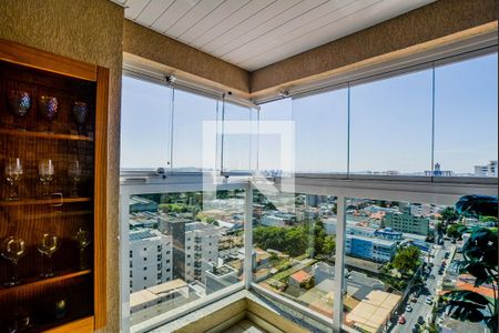 Varanda da Sala de apartamento para alugar com 3 quartos, 74m² em Campestre, Santo André