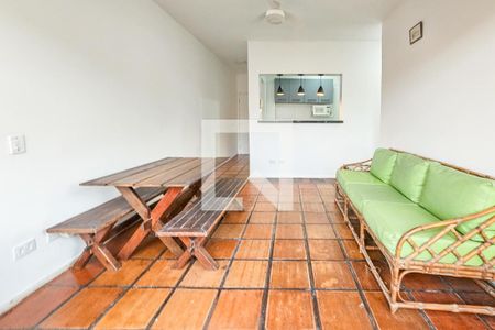 Sala de apartamento para alugar com 2 quartos, 73m² em Loteamento Joao Batista Juliao, Guarujá