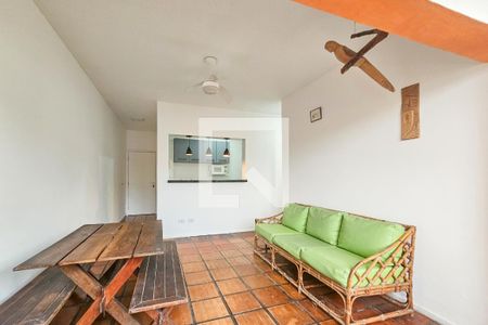 Sala de apartamento para alugar com 2 quartos, 73m² em Loteamento Joao Batista Juliao, Guarujá