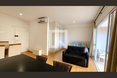 Sala/Quarto de apartamento para alugar com 1 quarto, 50m² em Centro, Jundiaí