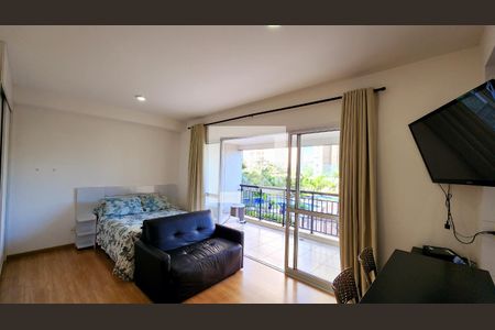 Sala/Quarto de apartamento para alugar com 1 quarto, 50m² em Centro, Jundiaí