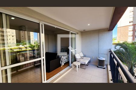 Varanda - Sala/Quarto de apartamento para alugar com 1 quarto, 50m² em Centro, Jundiaí