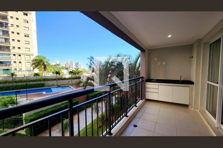 Varanda - Sala/Quarto de apartamento para alugar com 1 quarto, 50m² em Centro, Jundiaí