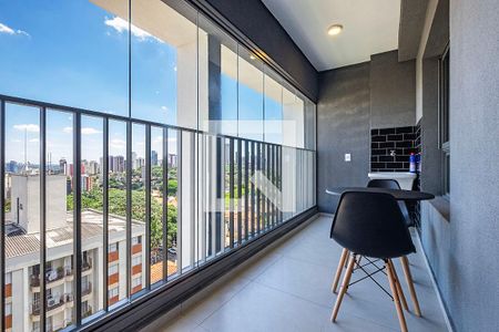 Varanda de apartamento para alugar com 1 quarto, 33m² em Cerqueira César, São Paulo