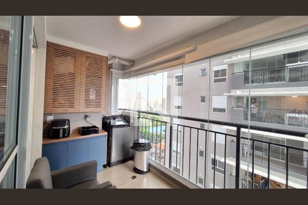 Varanda de apartamento para alugar com 2 quartos, 41m² em Barra Funda, São Paulo