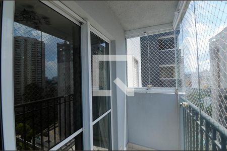 Varanda da Sala de apartamento para alugar com 2 quartos, 54m² em Vila Augusta, Guarulhos