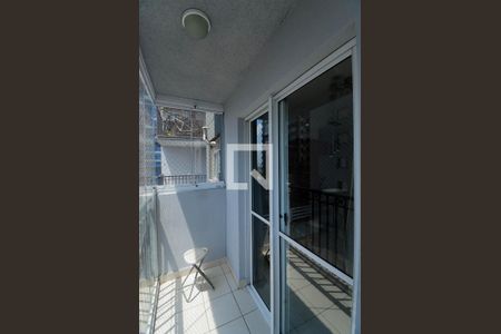 Varanda da Sala de apartamento para alugar com 2 quartos, 54m² em Vila Augusta, Guarulhos