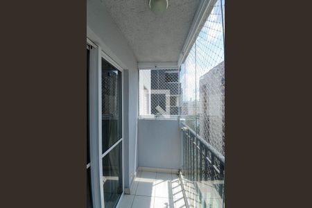 Varanda da Sala de apartamento para alugar com 2 quartos, 54m² em Vila Augusta, Guarulhos