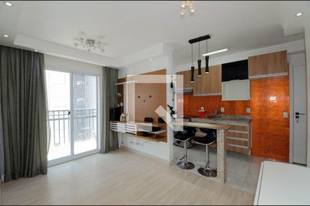 Sala de apartamento para alugar com 2 quartos, 54m² em Vila Augusta, Guarulhos