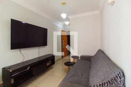 Sala de apartamento para alugar com 2 quartos, 50m² em Vila Carmosina, São Paulo