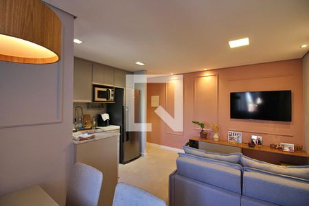 Sala de apartamento à venda com 2 quartos, 44m² em Paulicéia, São Bernardo do Campo