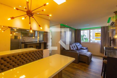 Sala de apartamento para alugar com 2 quartos, 68m² em Marechal Rondon, Canoas