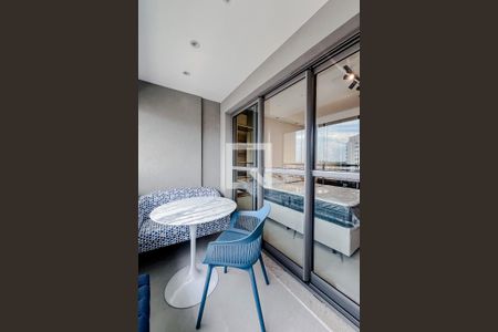 Varanda de kitnet/studio para alugar com 1 quarto, 29m² em Vila Mariana, São Paulo