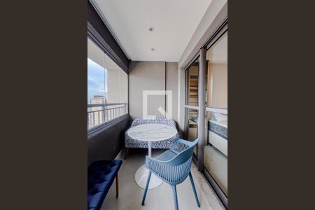 Varanda de kitnet/studio para alugar com 1 quarto, 29m² em Vila Mariana, São Paulo