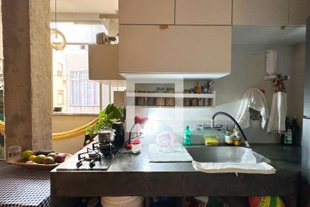 Cozinja de kitnet/studio à venda com 1 quarto, 37m² em Copacabana, Rio de Janeiro